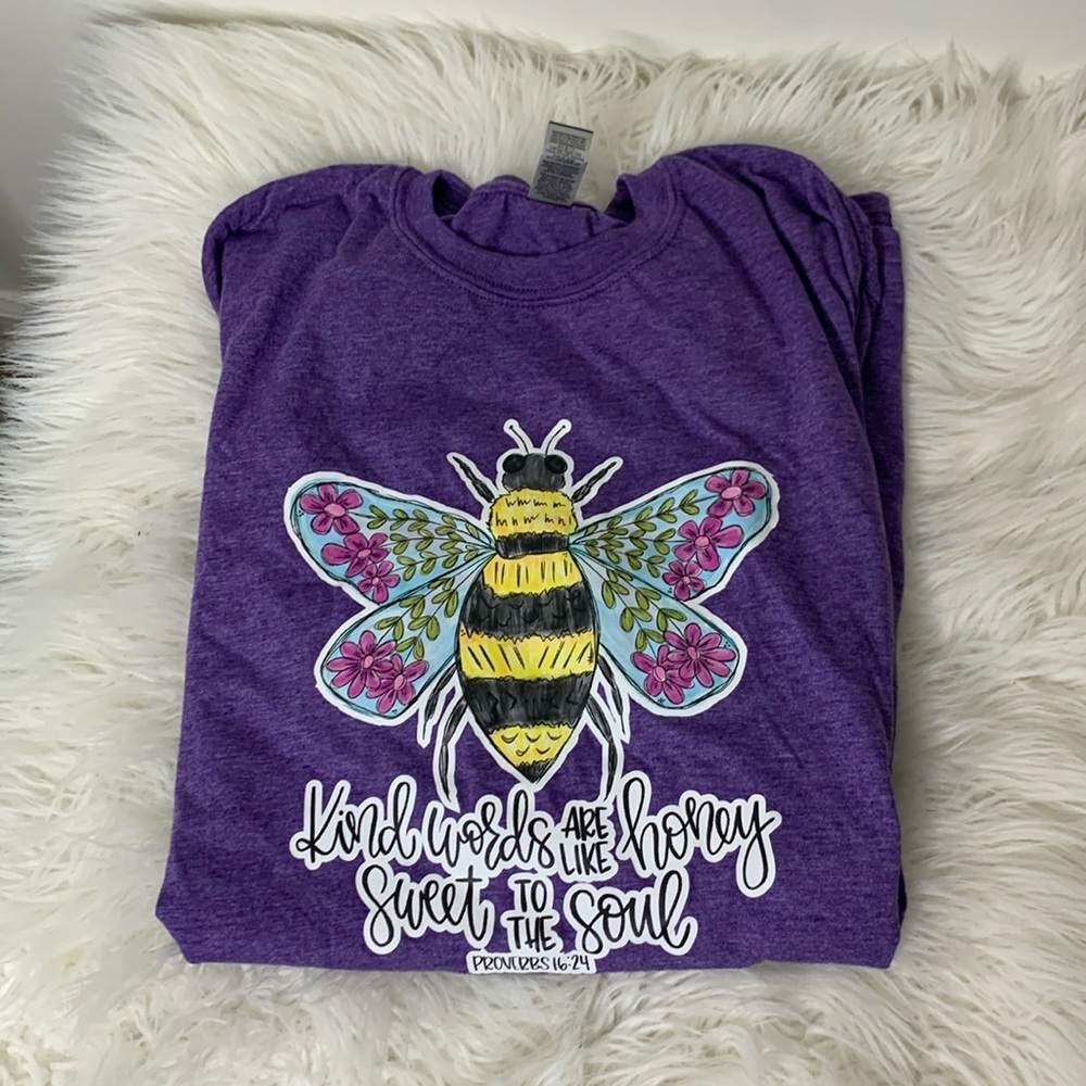 Kind Words are Like Honey Gildan Softstyle T-Shirt